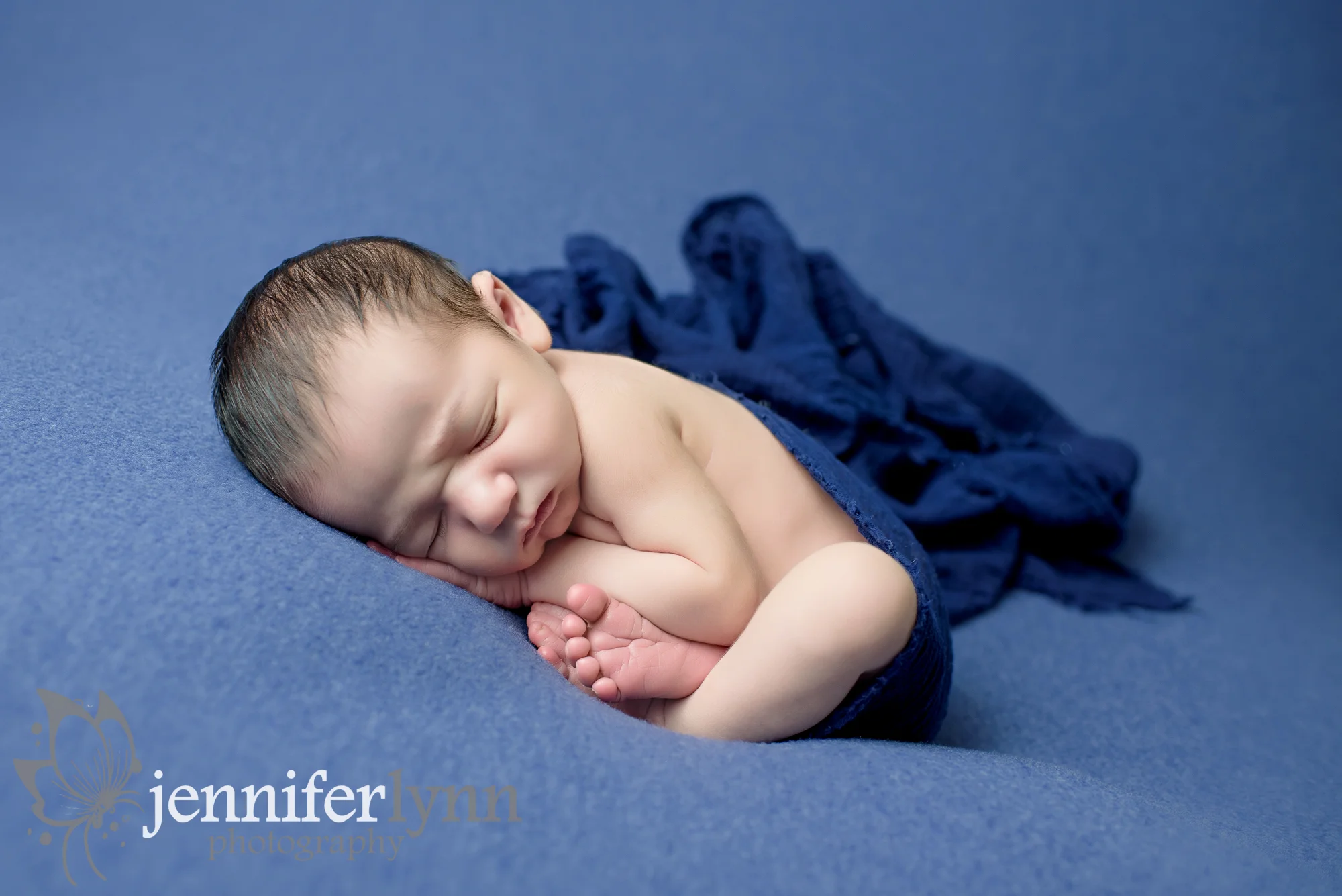 Newborn Boy Blue And Blue Taco