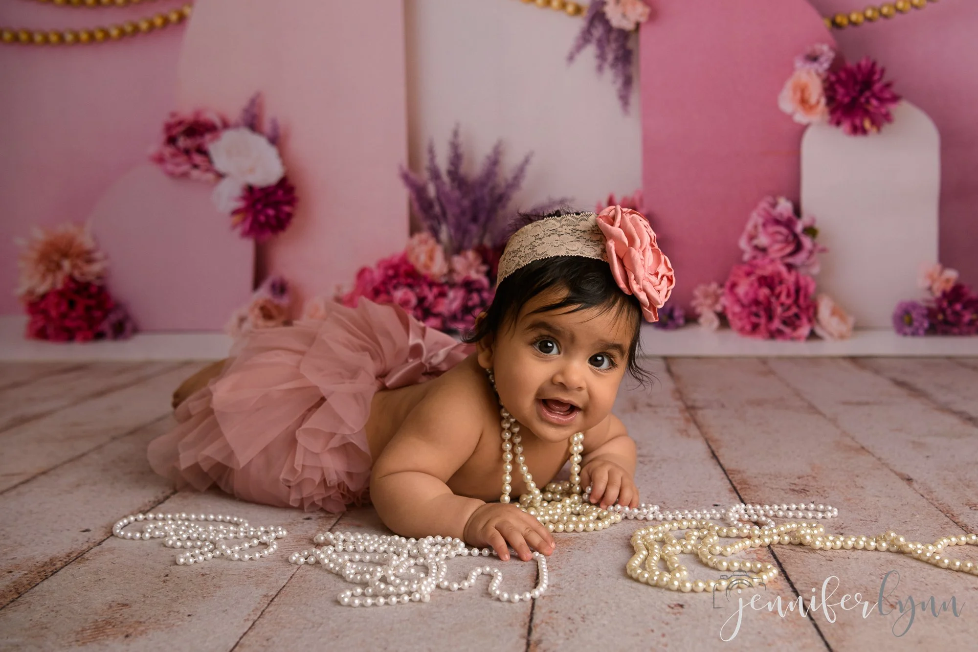 Dusty Rose Boho Flowers