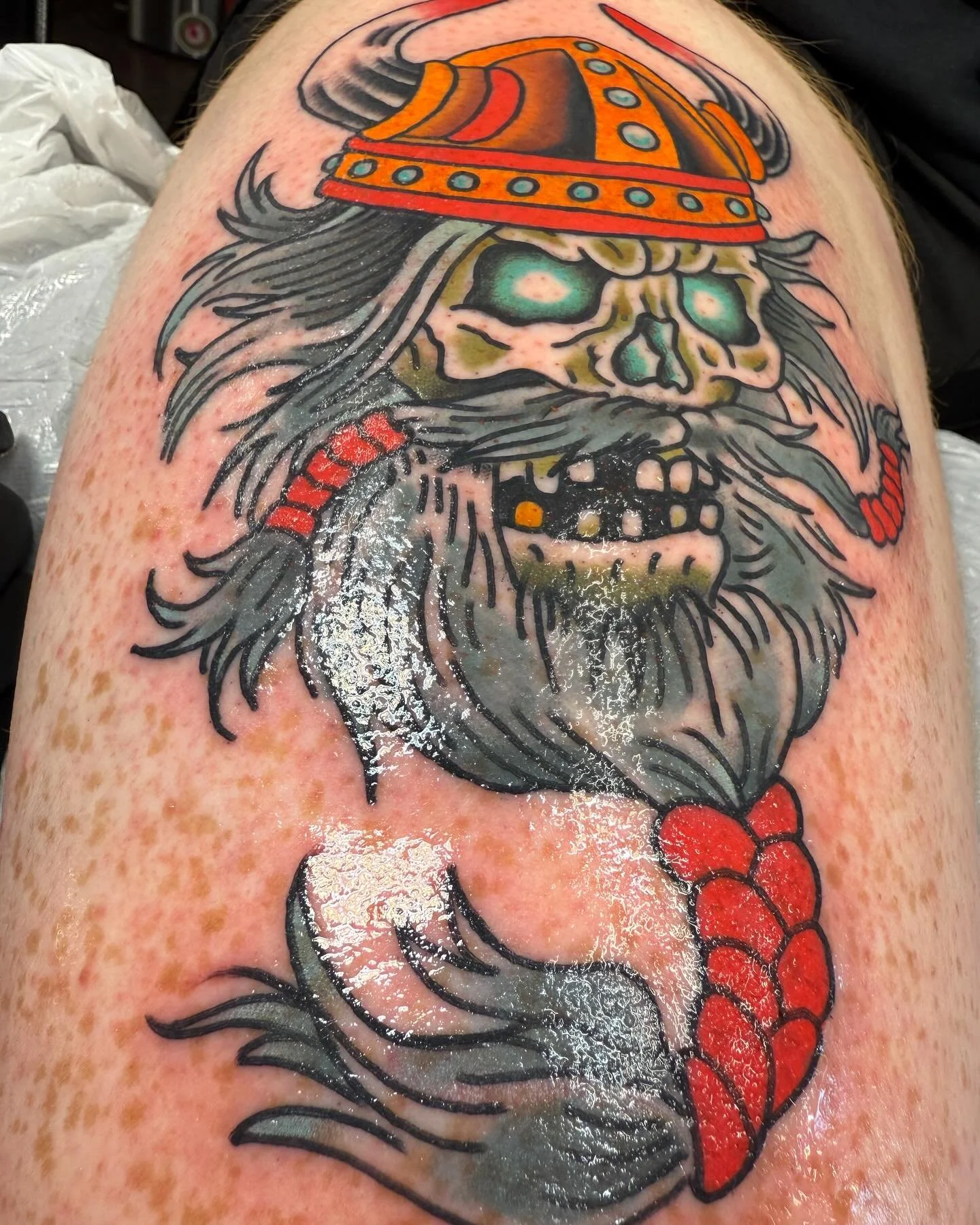 This guys ready for battle, thanks @nopancechance 

Made at @electricdiamondtattoo with @blackclaw needles and @bowerssupply tattoo machines 

DM or email for appointments! 

.
.
.
.
.
.

&bull;
&bull;
&bull;
&bull;
&bull;
#electricdiamondtattoo #set