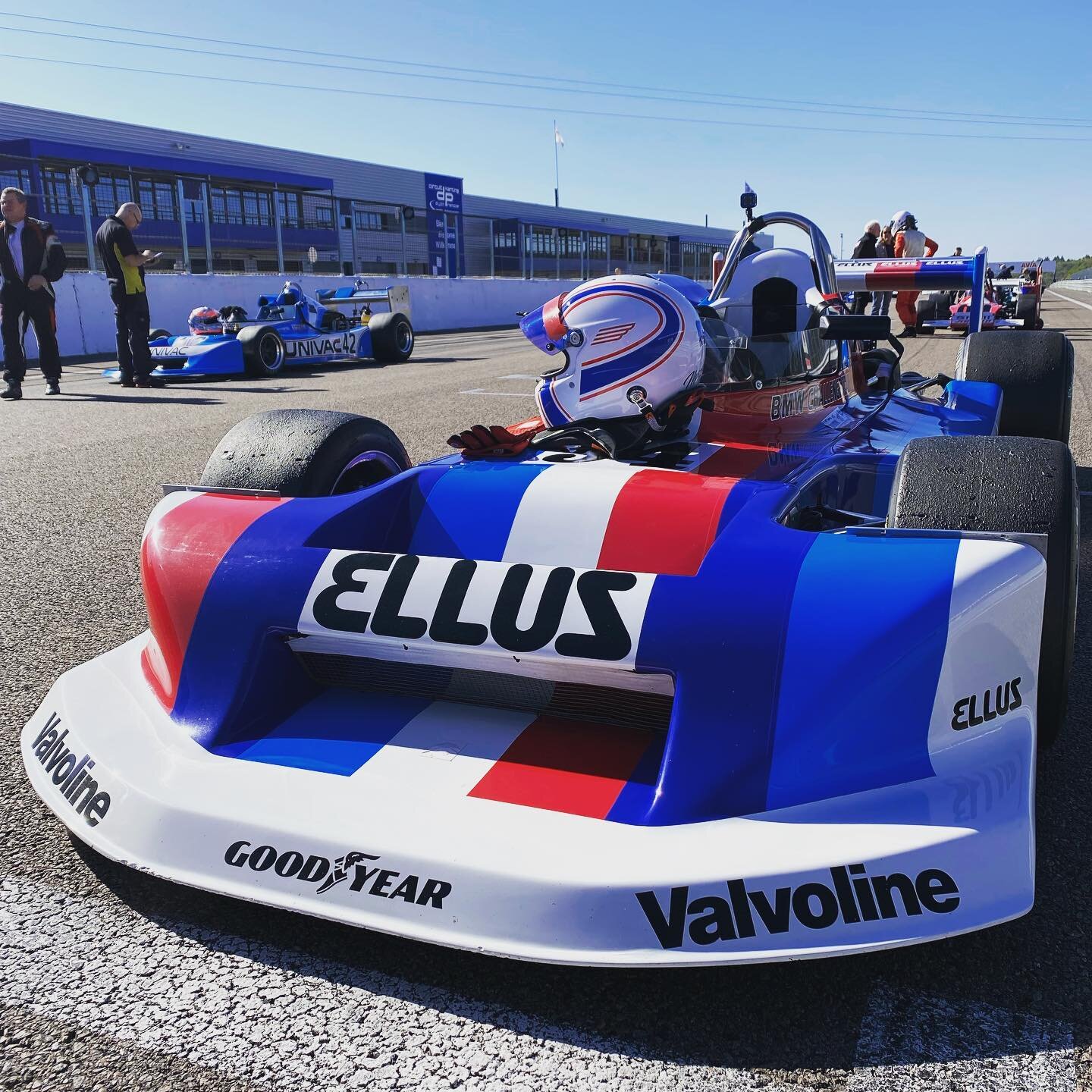 On the grid at Dijon. #march782 #bmw #p3inchampionship #historicf2 #hvmracing #historicsportscarclub #racecarprep #racelife