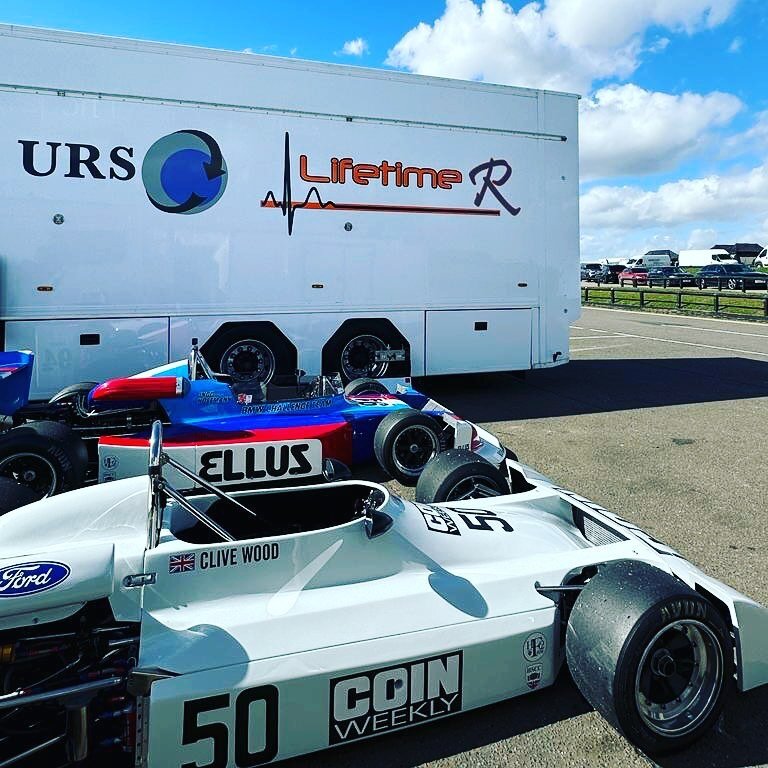 Shakedown test with the F2&rsquo;s today @snettertonofficial #march #782 #chevron #B29 #sunny #windy #rainy