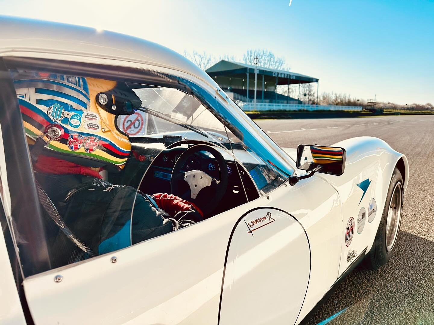 Goodwood testing earlier this week in preparation for the #82MM.