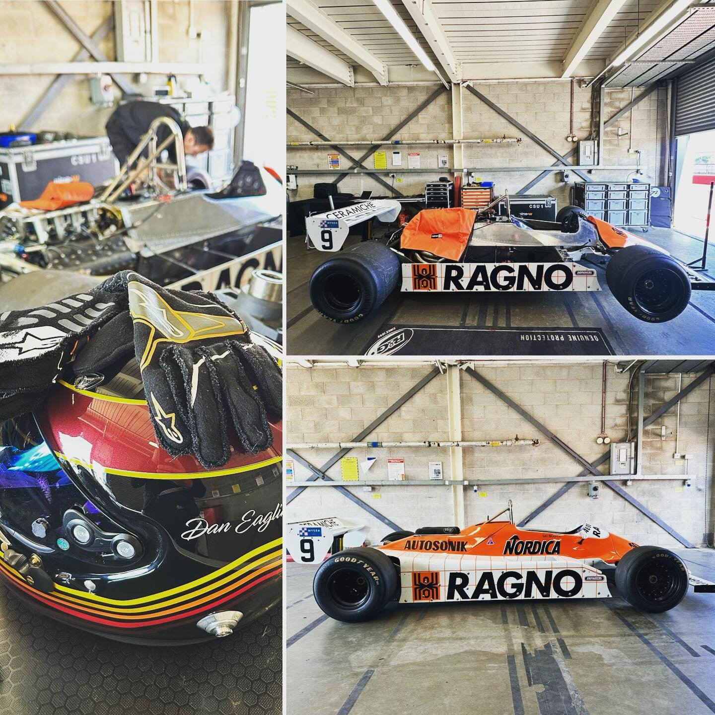 Dan had the pleasure of testing this Arrows A4 at Donington Park yesterday, prepared immaculately by @ninewmotorsport