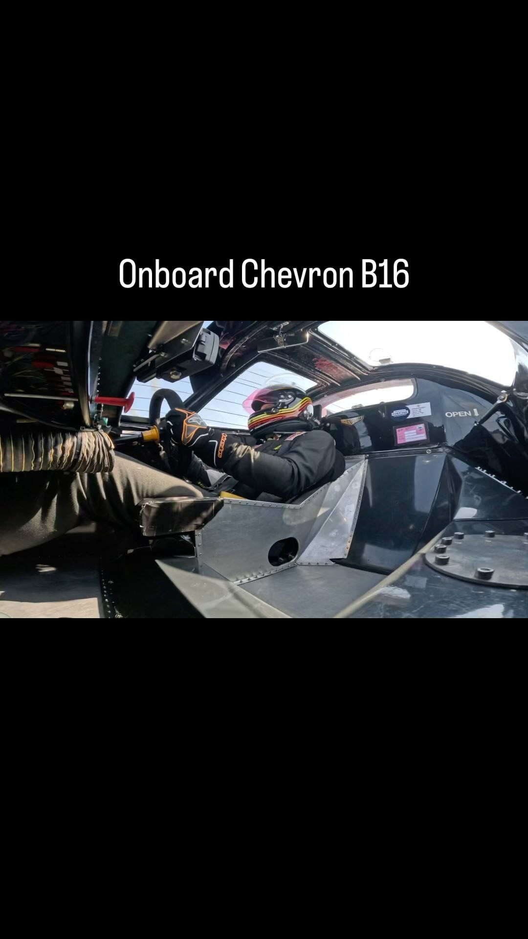 #chevronb16 #chevronsportscars #gopro #arai #guardstrophy #racecars #historicracing #race #ompracing