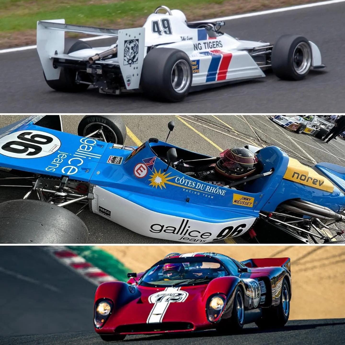 This weekends line up…. #chevronb49 #march742 #chevronb16