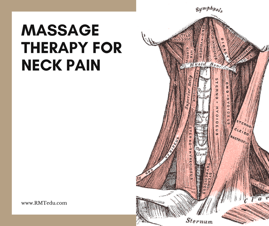 Massage Therapy For Neck Pain Richard Lebert Registered Massage
