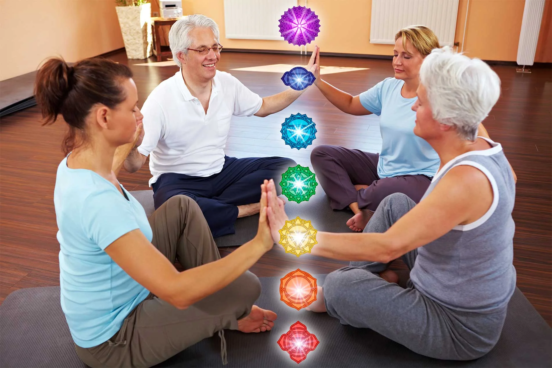 Chakra Meditation Circles