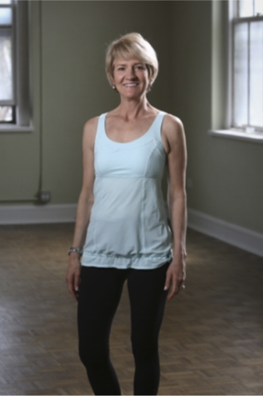 Therese Carlson,  RN, CYT 500, Prenatal Yoga Teacher