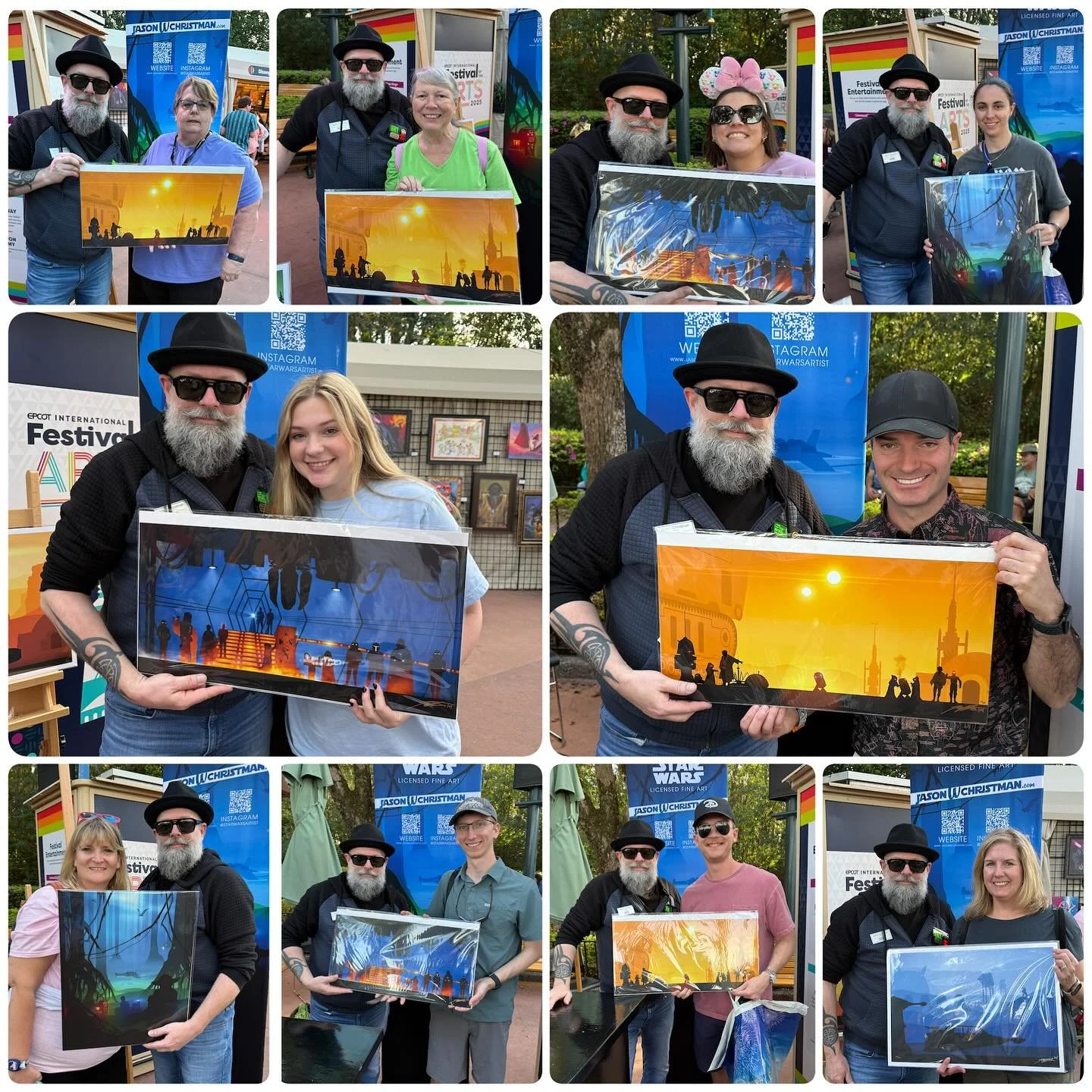 Day 3 was incredible! I met so many amazing people who picked up pieces for themselves and their loved ones. Today marks the final day for both me and the Festival of the Arts at Epcot. I&rsquo;ll be there from noon to 1 PM&mdash;rain or shine! While