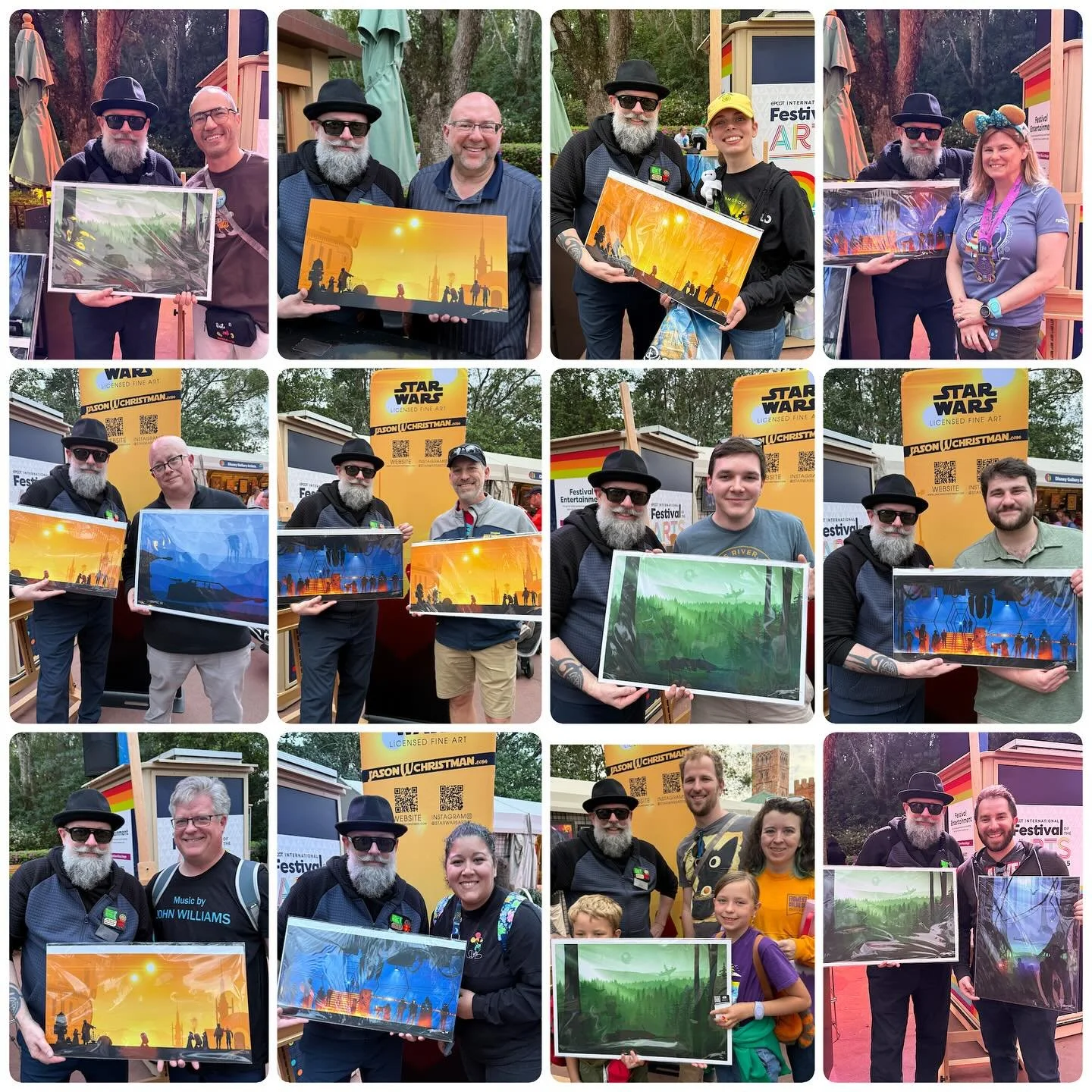 Day 2 was amazing! I&rsquo;m so grateful for everyone who stopped by, whether you picked up a print or the whole set of the 6 prints. Your support means the world, and meeting you all made my day!