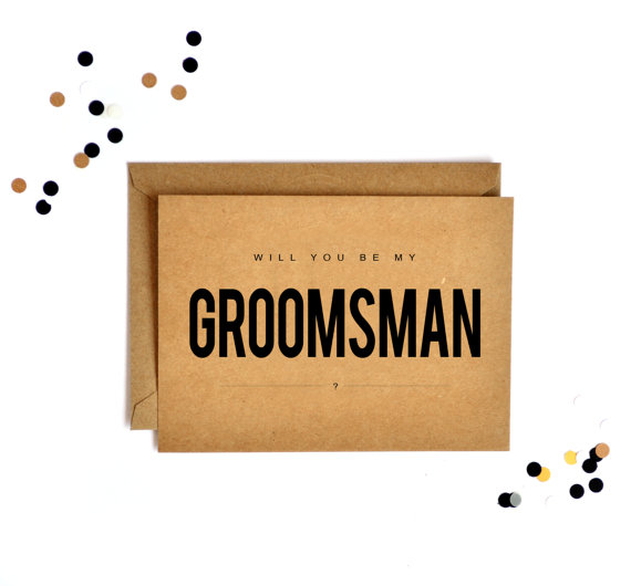 groomsmen card set from floating specks $15.00/ set of 5