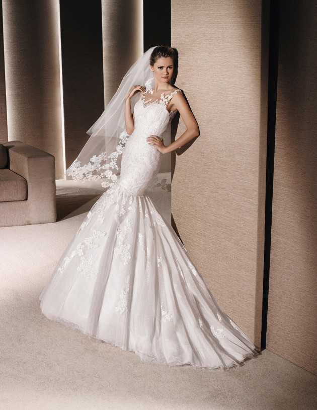 La Sposa Raisa BY PRONOVIAS Size 14 Ivory Retail Price $1900 | Our Price $1330
