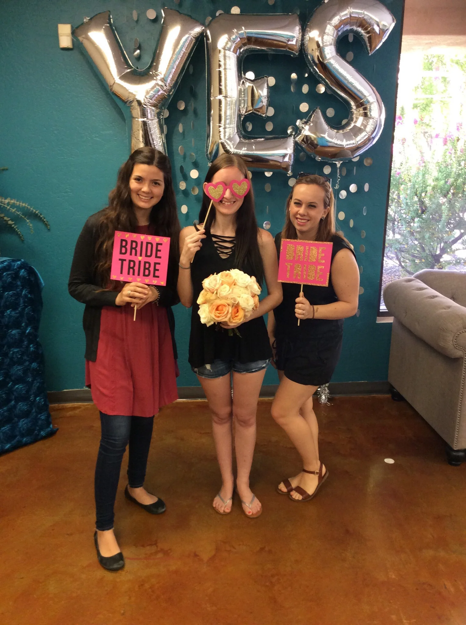 DIy Props From our EV Team + Floral BOuquet from Moelleux events