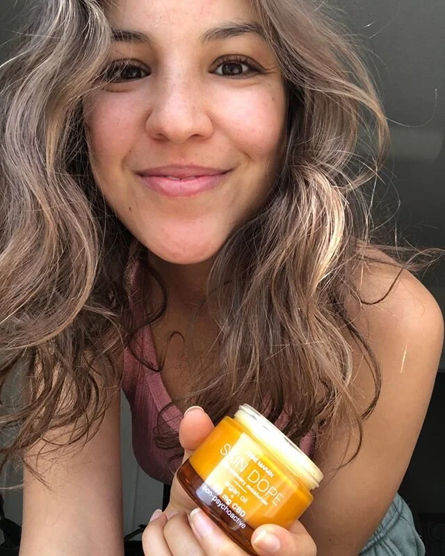 Anyone else&rsquo;s skin out of whack?&nbsp;I woke up a few days ago with a red patch on my cheek due to stress and a weird new sleep schedule 😬⁣
⁣
How are you treating your skin this season?⁣
⁣
I&rsquo;m trying @JosieMaranCosmetics new CBD-infused 