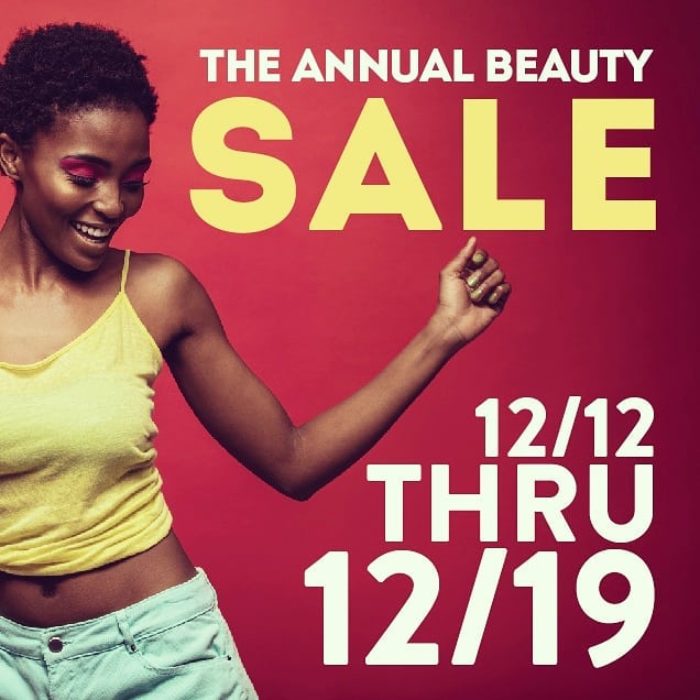 Beauty lovers rejoice! Our end of year blowout sale has just begun! The one shot of the year you can find all your favorite goodies at up to 50% OFF is happening now and ends on 12/19 so HURRY!
.
.
.
.
.
#beauty #beautyblog #beautyblogger #beautyprod