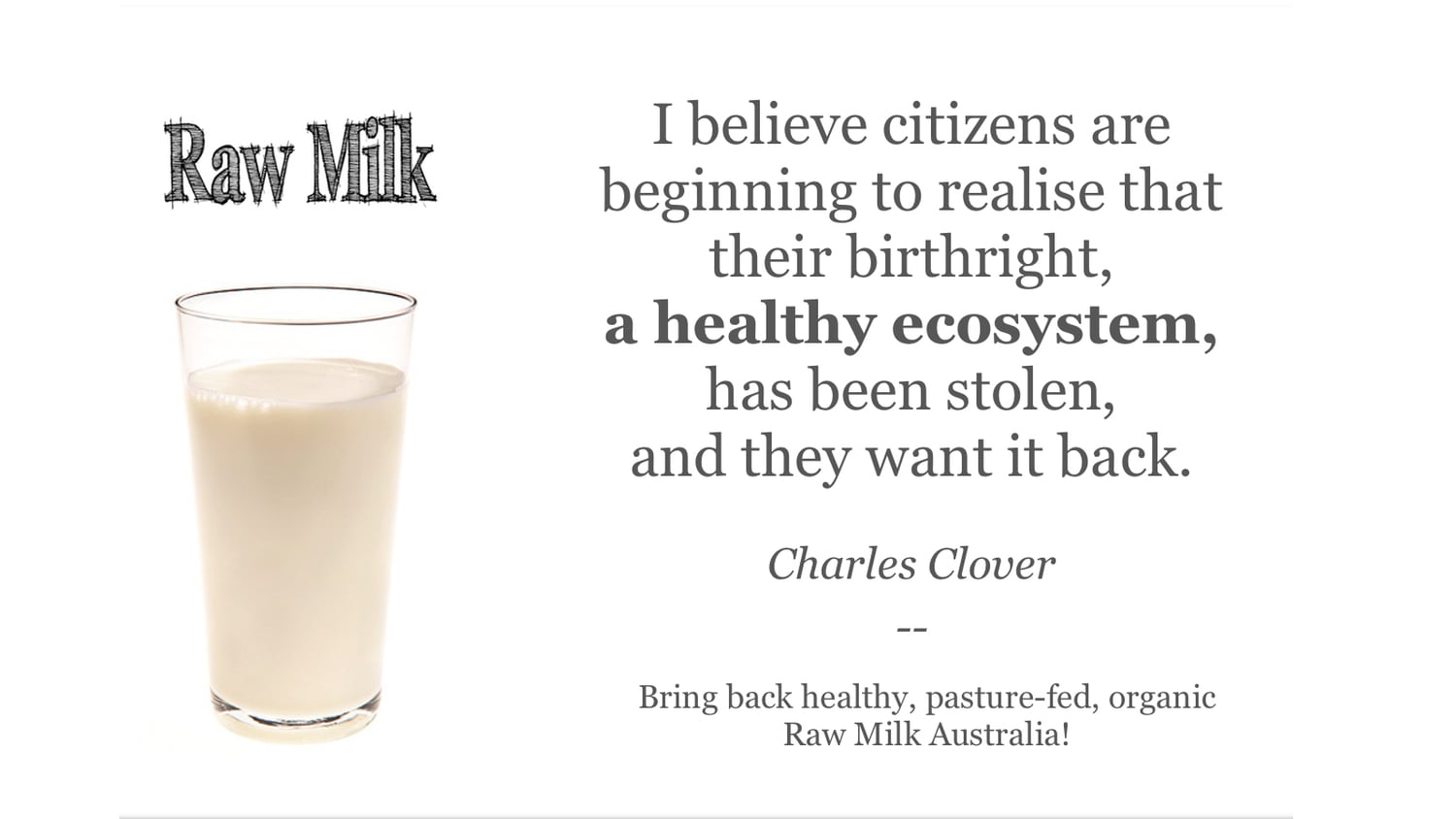 Gallery — Australian Raw Milk Movement