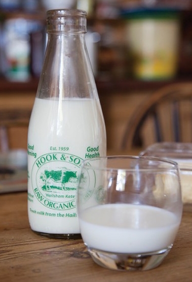 Photo: Hook and Son have been selling raw milk directly to the public since 2007. They now sell at 20 farmers markets around London as well.
