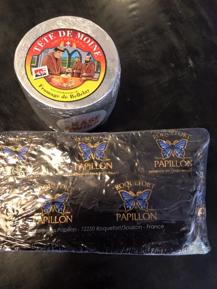 Raw Milk Cheese served at the Panel Discussion