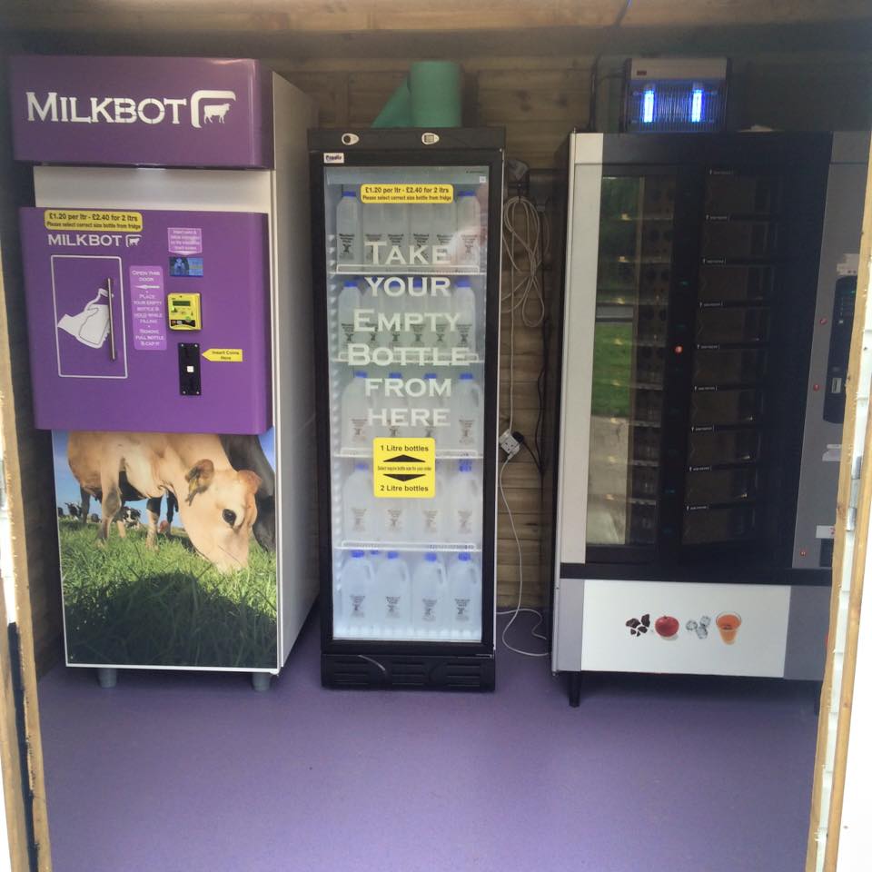 Shelford Cottage Farm's raw milk vending machine — Australian Raw Milk