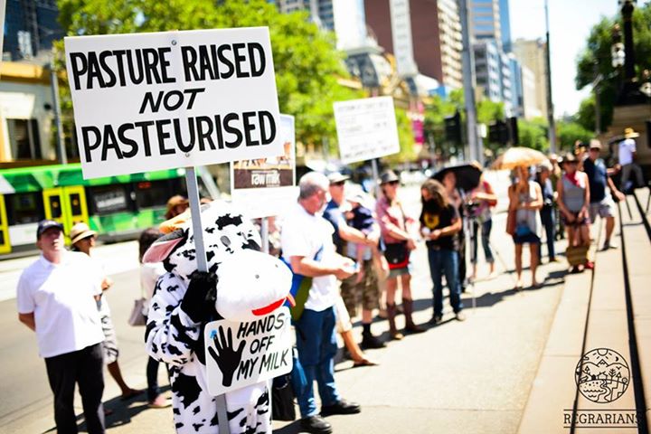 Image: photo from the Eat Buy Grow rally in Melbourne.