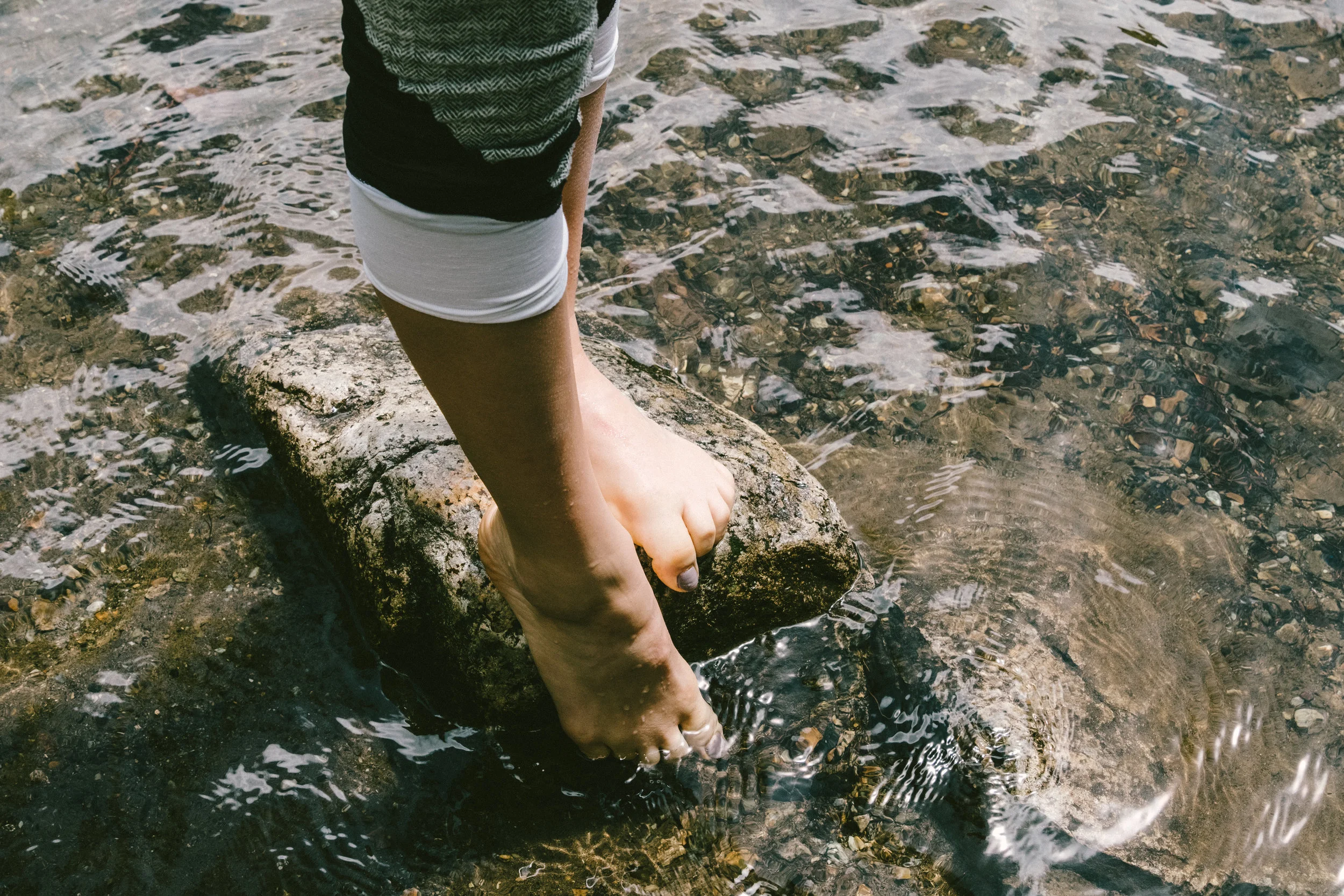 Clear waters of Chapel Pond