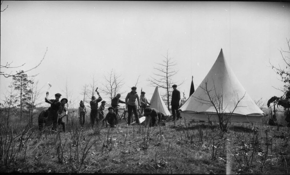 Boy Scout camp, Lambton, Ontario (Library and Archives Canada)