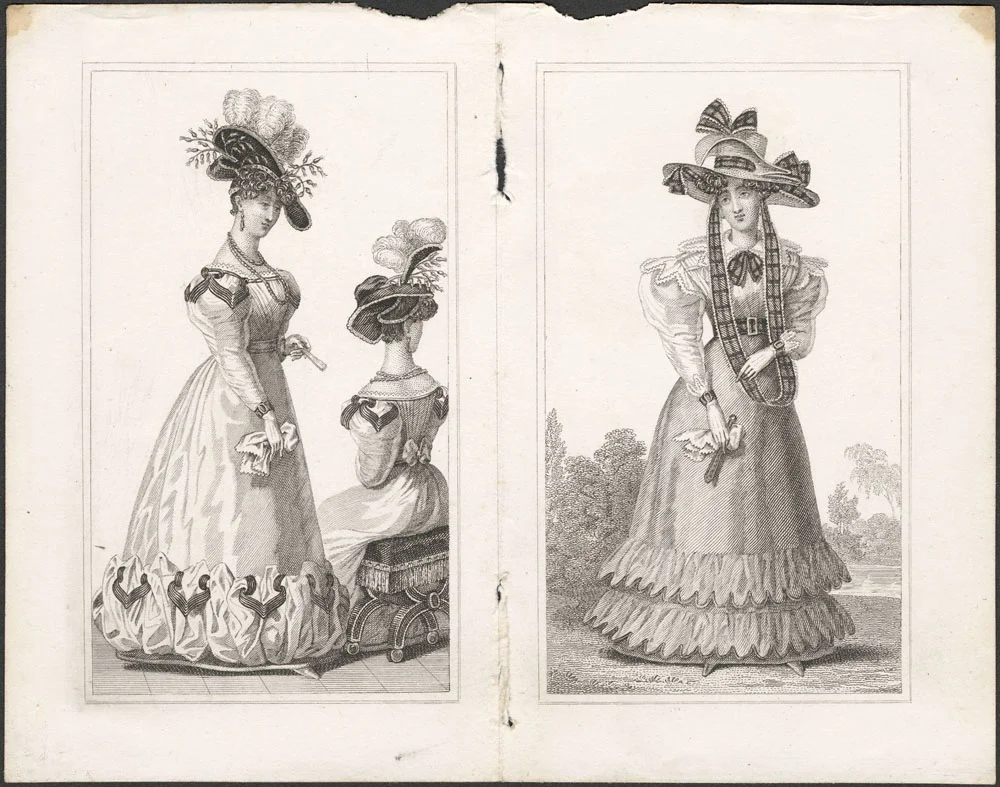 Fashion plates (Library and Archives Canada)