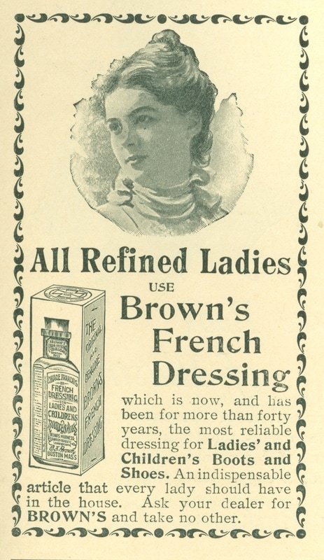 Savour - Brown's French Dressing advertisement. Life magazine, April 2, 1896.jpeg