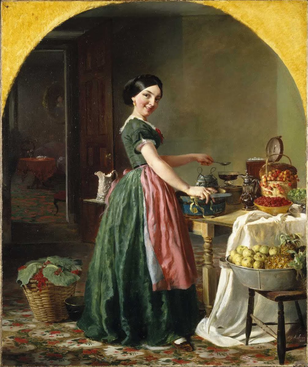 Savour - Kiss Me and You'll Kiss the 'Lasses, Lily Martin Spencer (1856).jpg