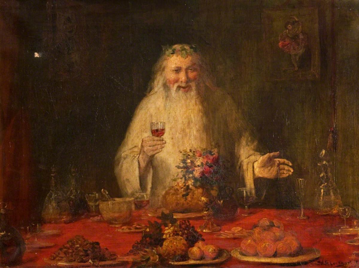 Savour - Old Father Christmas William Ewart Lockhart (1846–1900).jpg