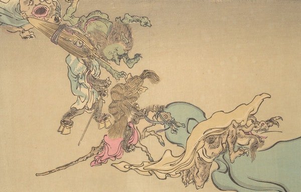 Supernatural - Kawanable Kyōsai’s Night Parade of One Hundred Demons (1890).jpg