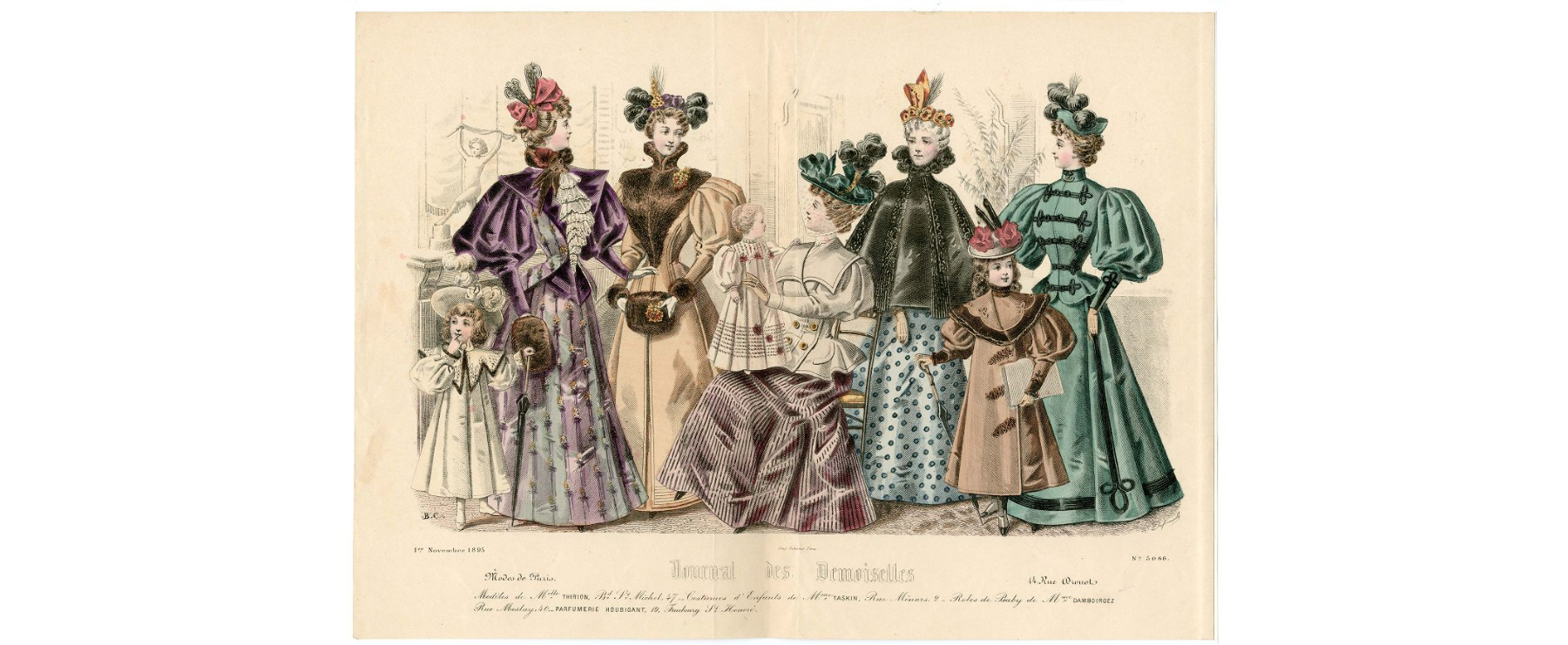 Stroke - Women's Fashion Plate 1895 - 1898 with girls.png