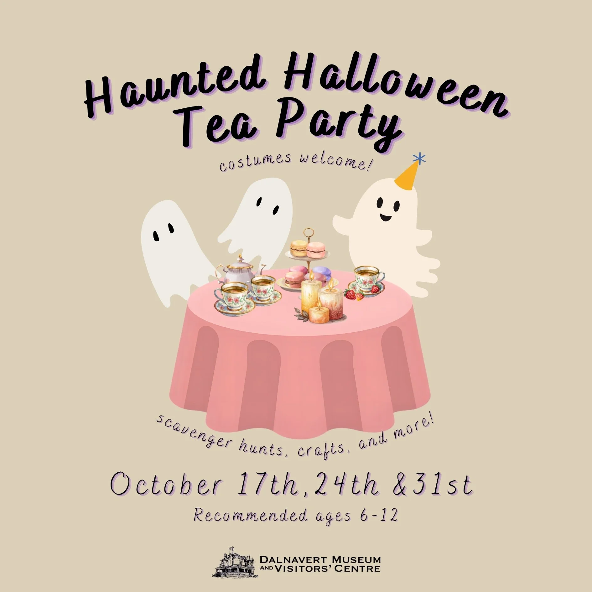 Haunted Halloween Tea Party