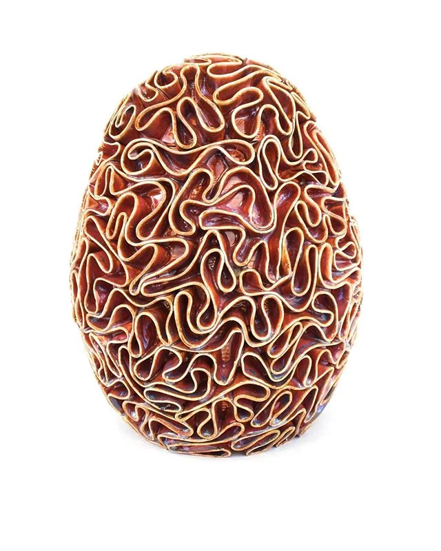 I recently completed a commission for seven of these jars! They're currently on display in the window of  Harlan J. Berk Ltd., a rare coin/antique store in Chicago. It's located at 31 N Clark St. if you want to see them in person! 
#pottery #ceramics