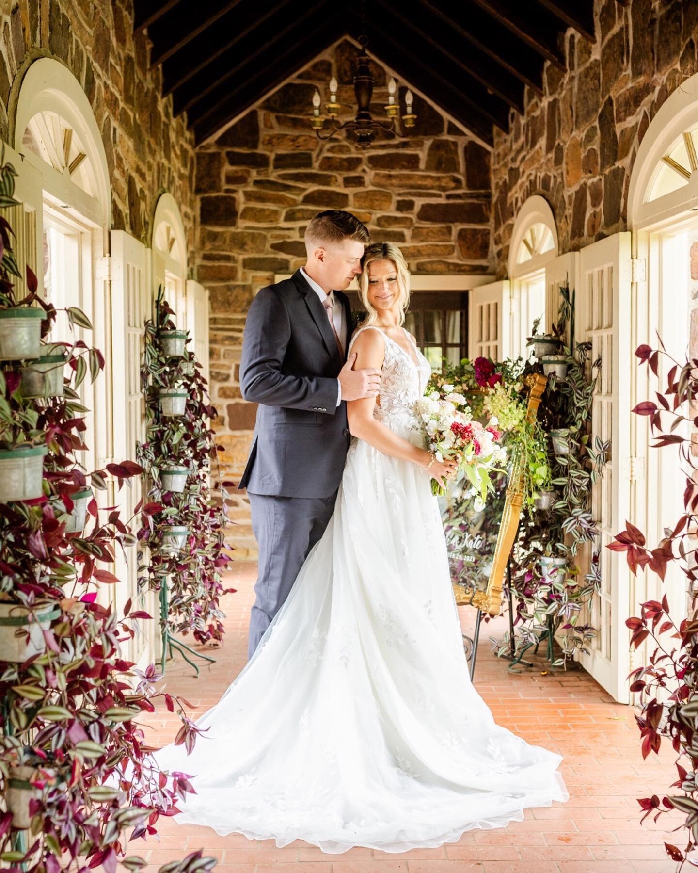 Katie and Nick are married! 10 days down and forever to go 🤍 Mist came down like a whisper of good luck as Katie&rsquo;s dad walked her down the aisle for a first look with Nick, sweet tears filled his eyes both times he saw her from that same place