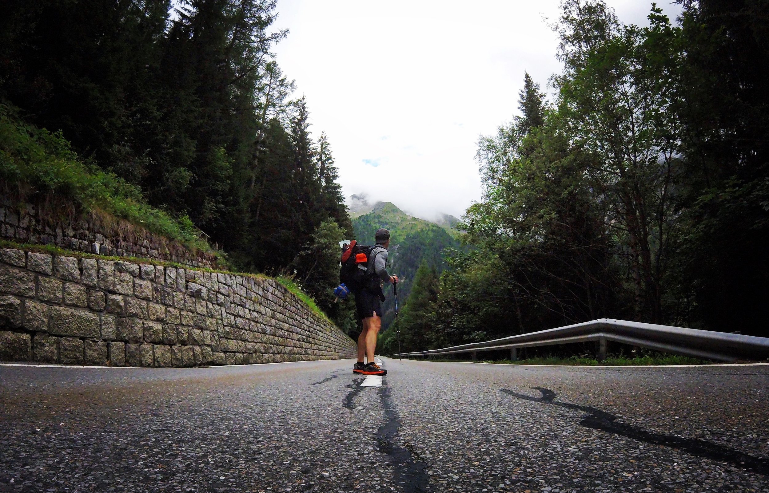 Day 2:&nbsp;Trient, ValaisThe descent to camp passes Route de la Forclaz, turning southern peaks into a breif history.