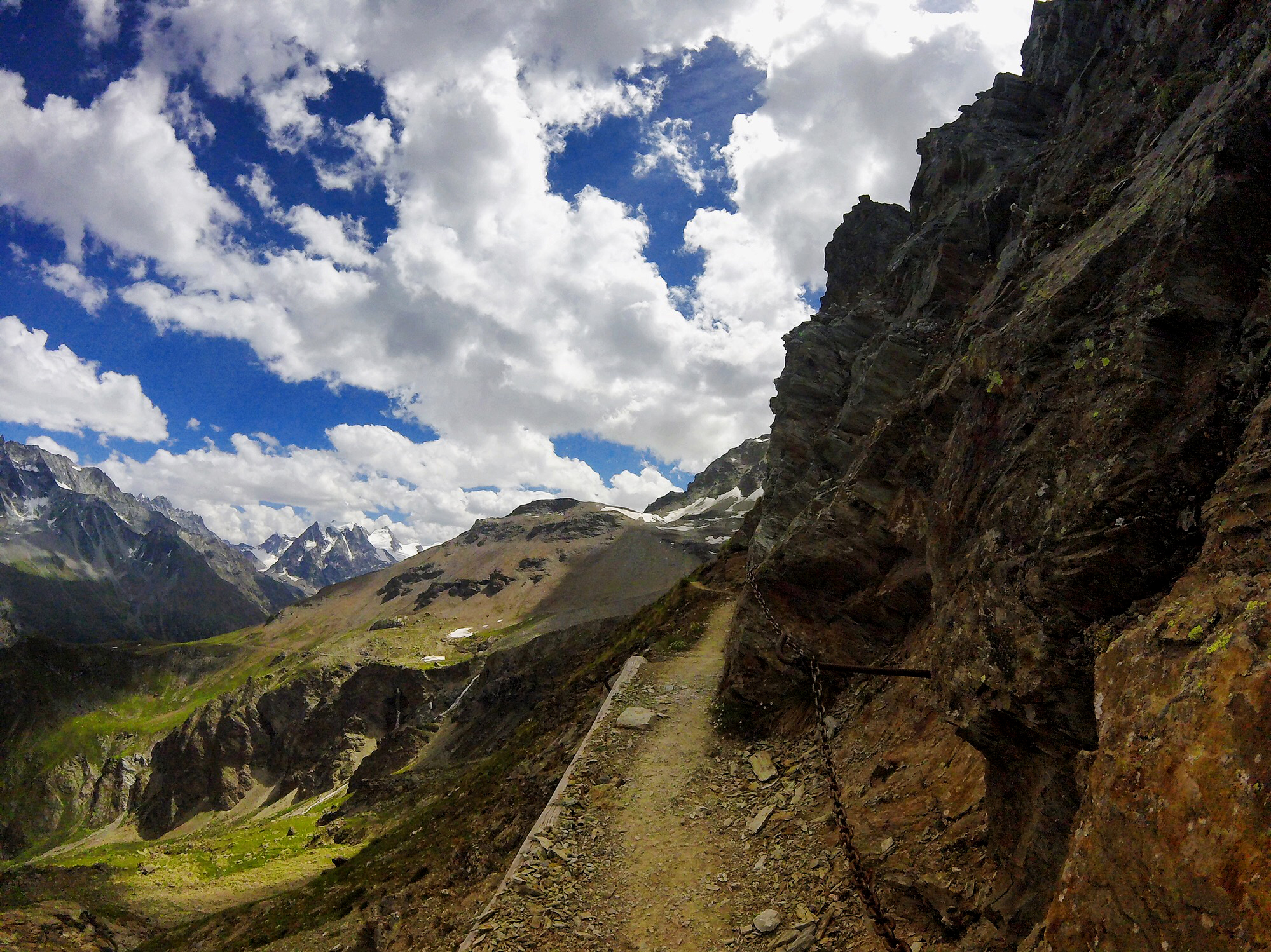 Day 7:&nbsp;Arolla, SwissThe mountains surrounding Arolla have a favorable profile; up and down. The Haute Route itself oscillates above and below the 2,500 meter mark that is called "high altitude". Centering measurements about that line is an easy…