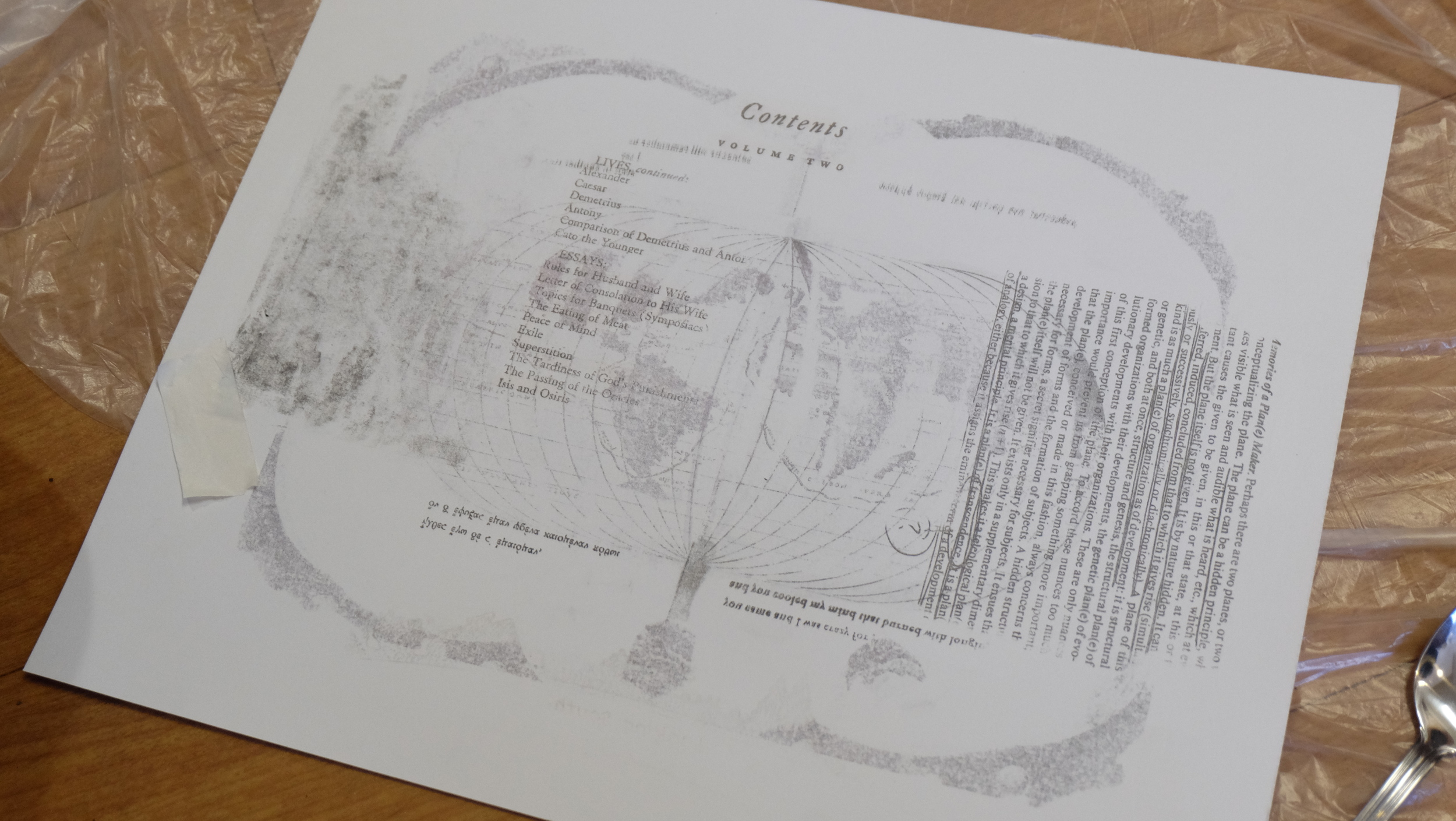 Ryan's fossil, in progress