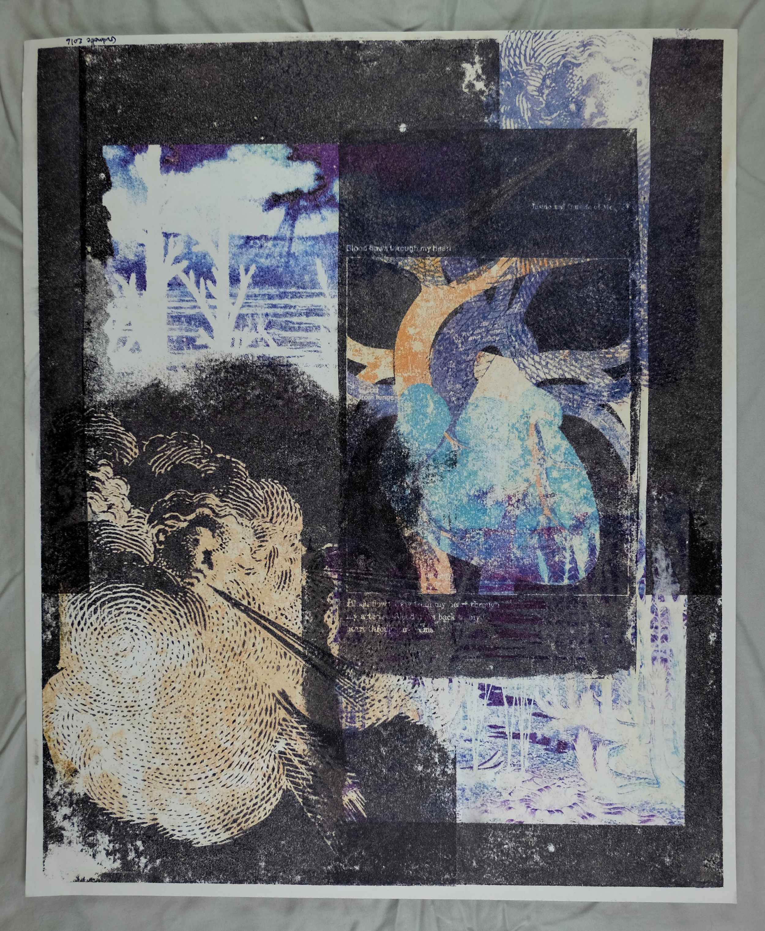 (Guilmette 2016), 14 x 17", photo transfer