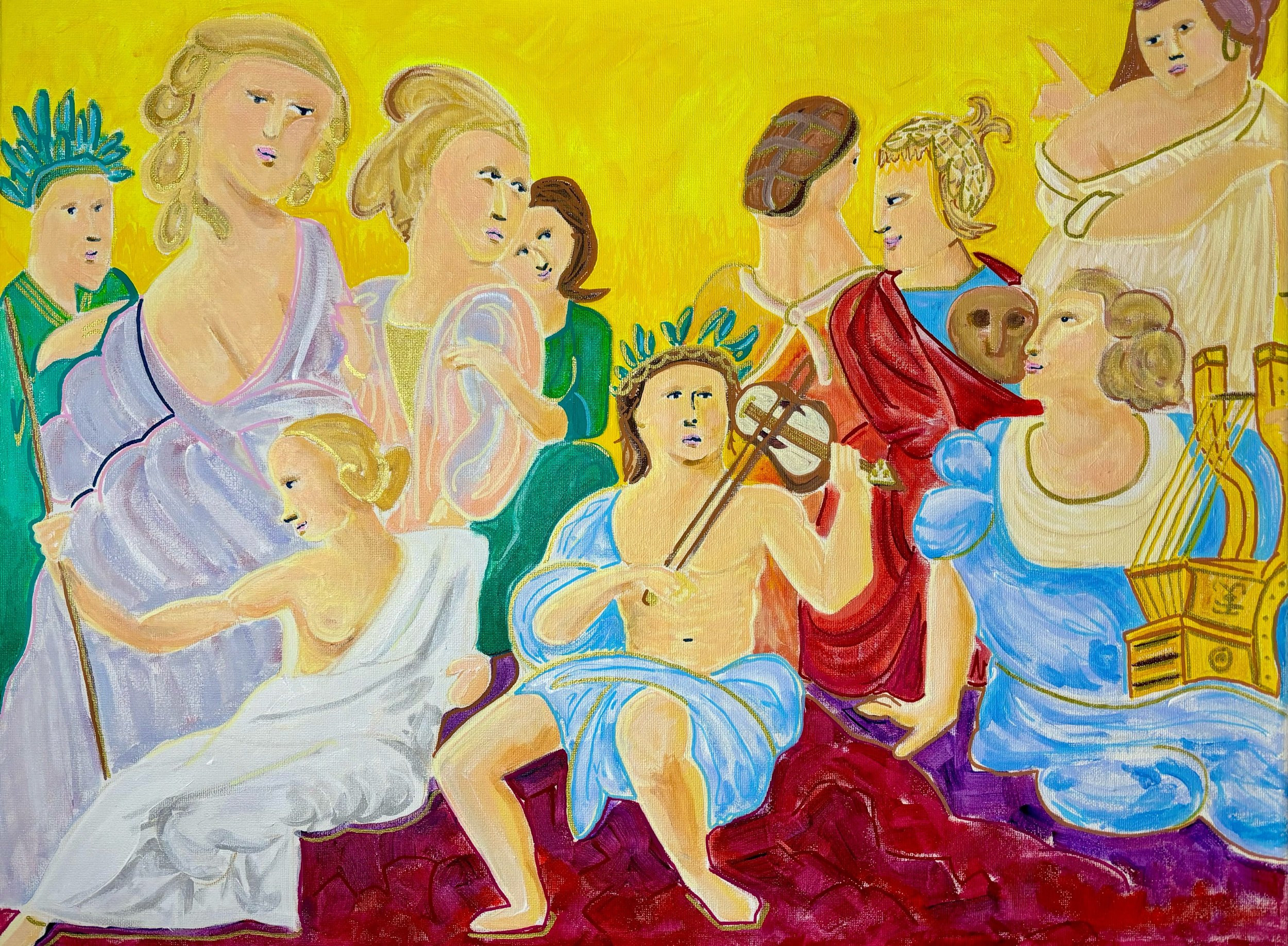 Apollo and the Muses