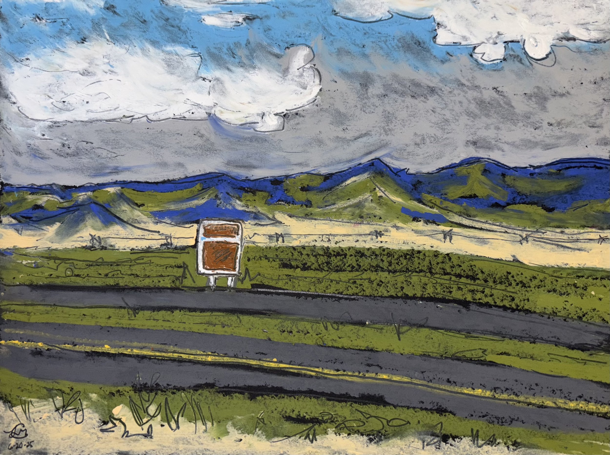 Rt. 66 Outside Albuquerque