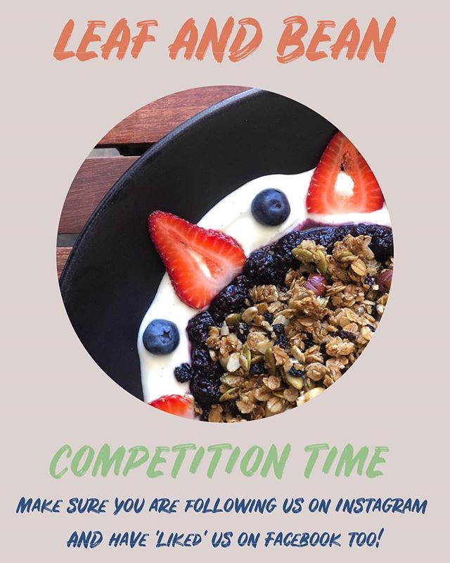 ✖️Competition Time ✖️
✖️WIN A BRUNCH FOR TWO ON US✖️
Here at Leaf and Bean, we are super excited to bring you an exciting new competition we will be running every week!
Super easy to enter and the prize is ridiculously delicious!! All you have to do 