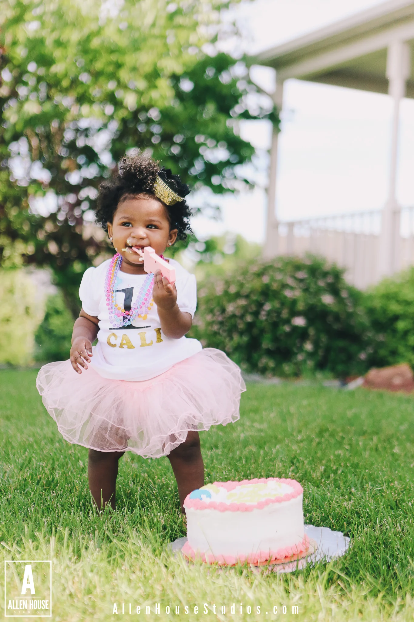 Cali 1 Year Portraits + Old Smash The Cake