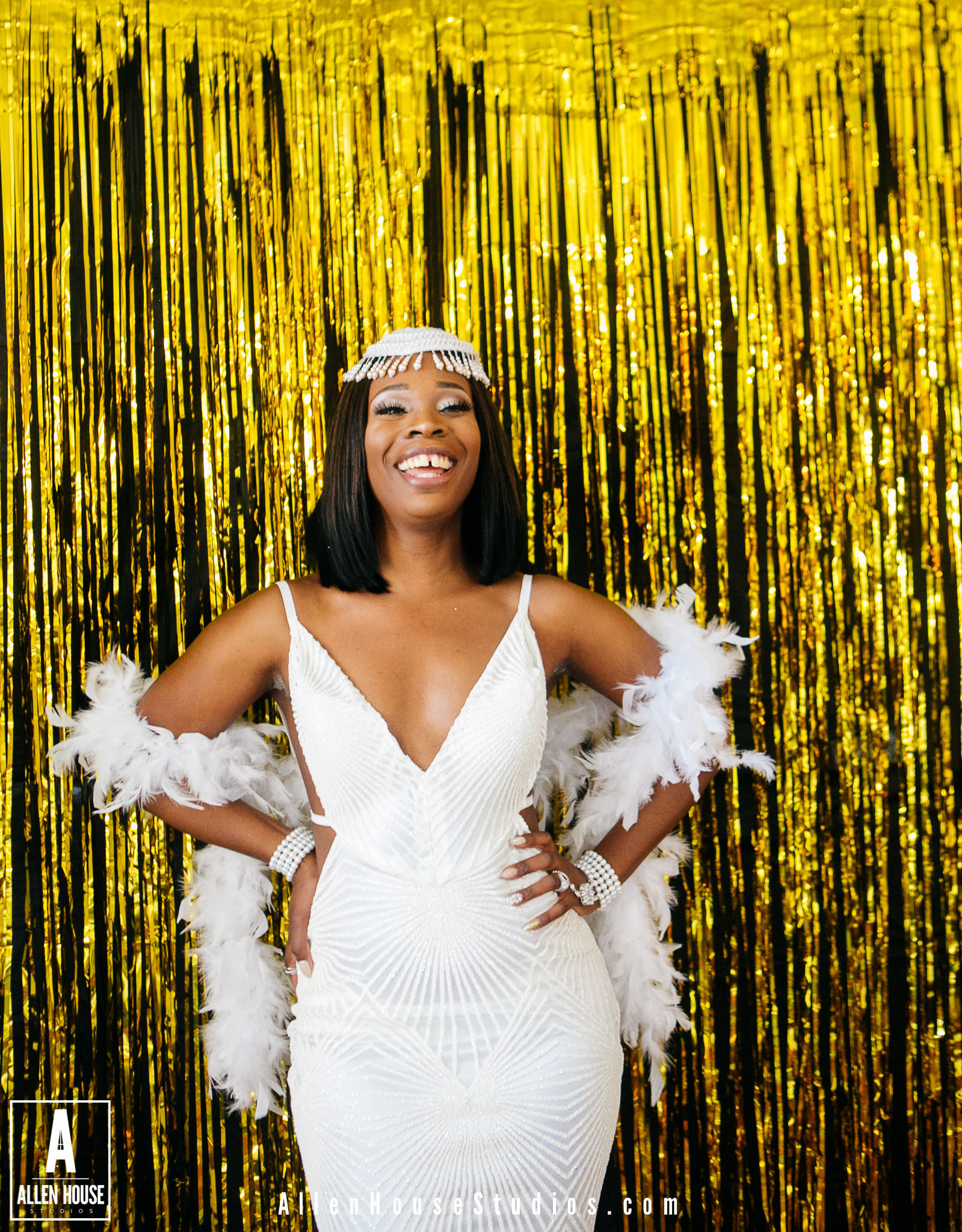 Crysta Great Gasby Bridal Party