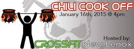 2nd Annual - CFNL Chili Cookoff - January 28th at 5pm!