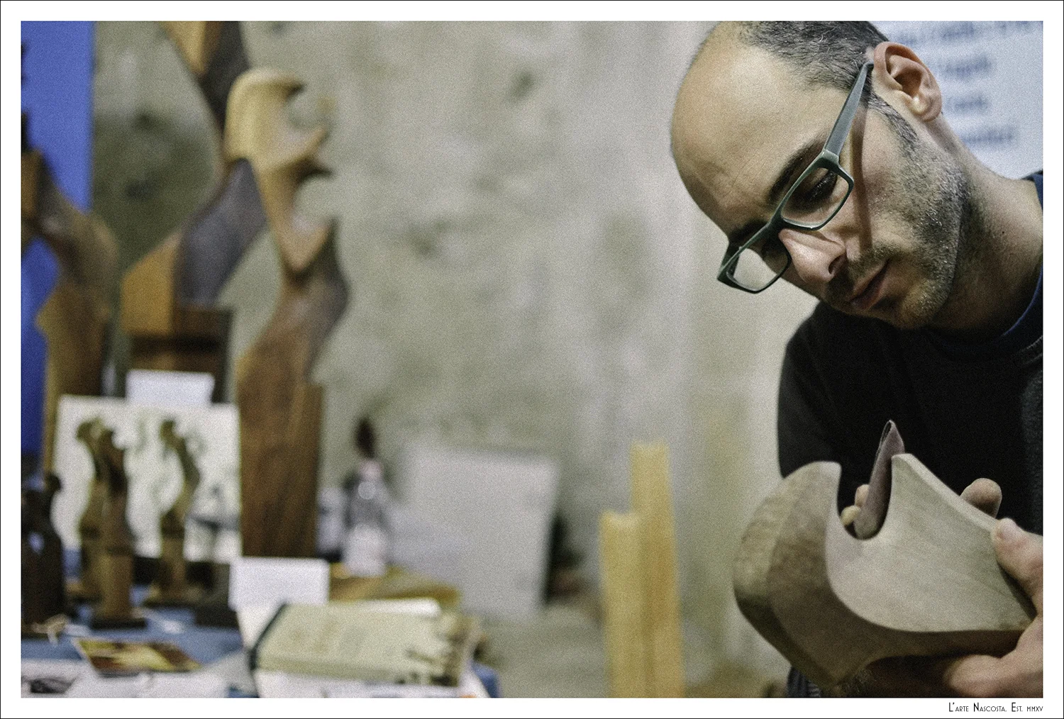 Piero Dri (Venice, Italy) - Forcole (hand-carved Venetian oarlocks) 