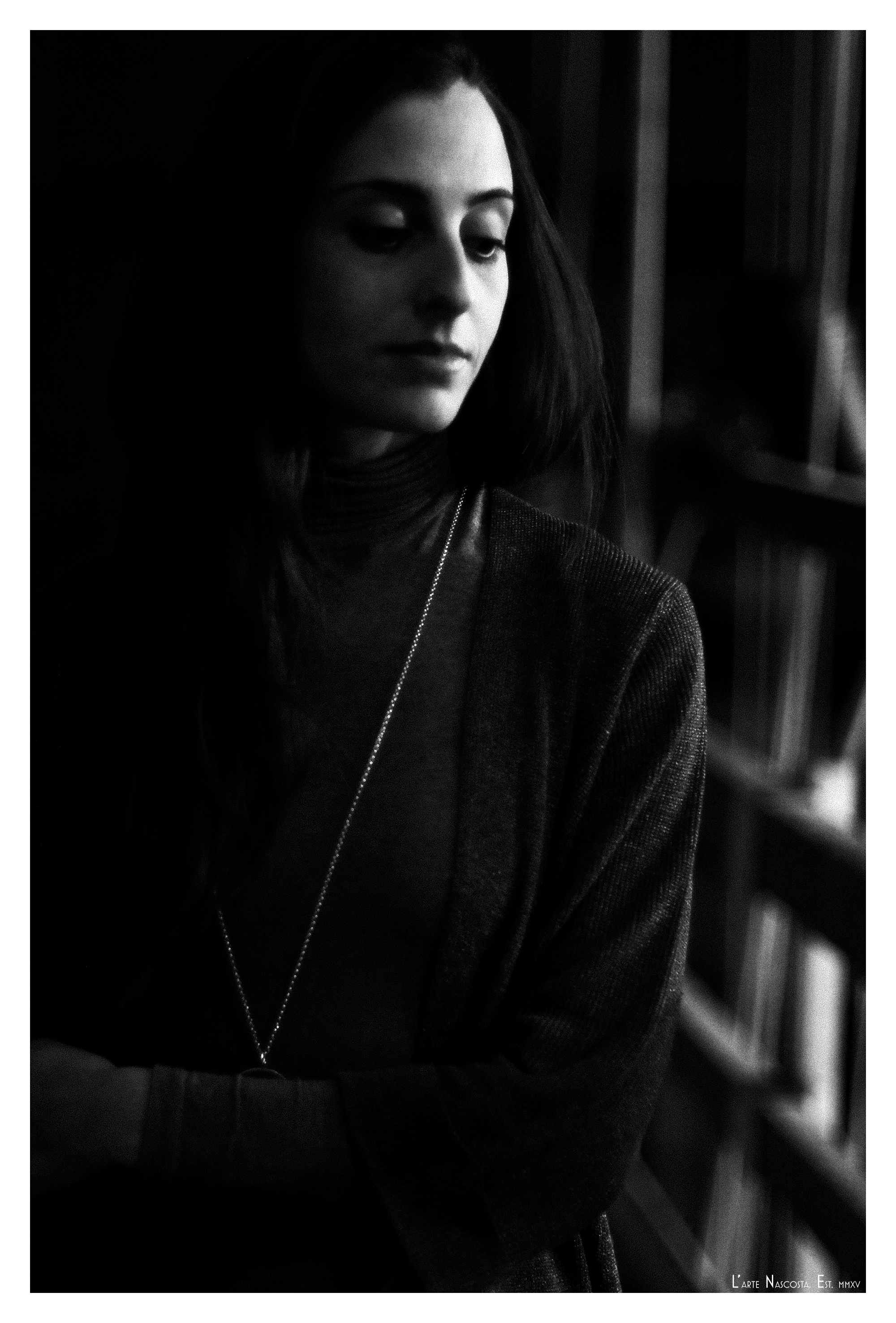 Elena Bianchini in the wings of the main stage