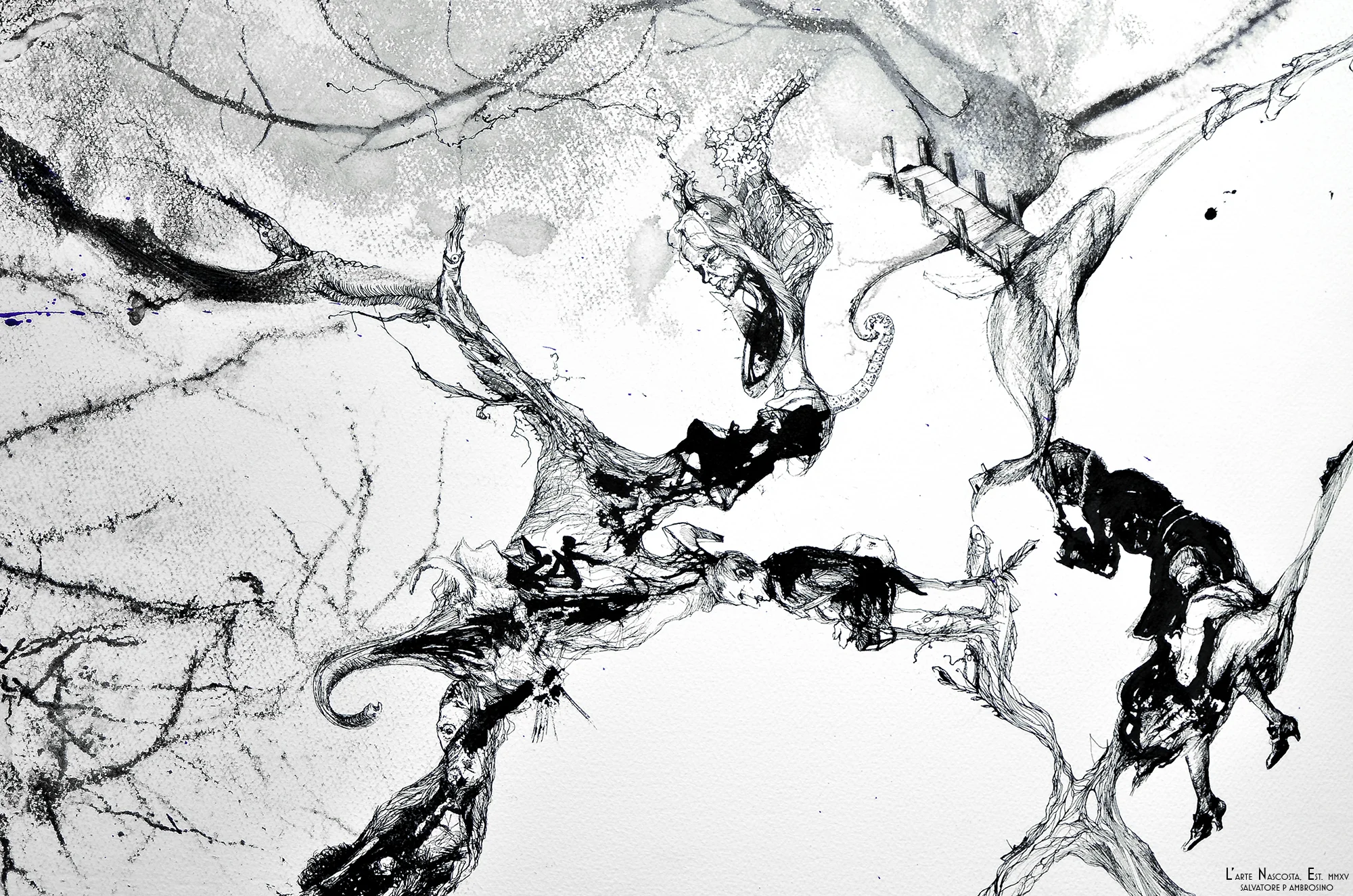 Serena Scapagnini - S ynapses (Studio Vendome Art Gallery, New York City)