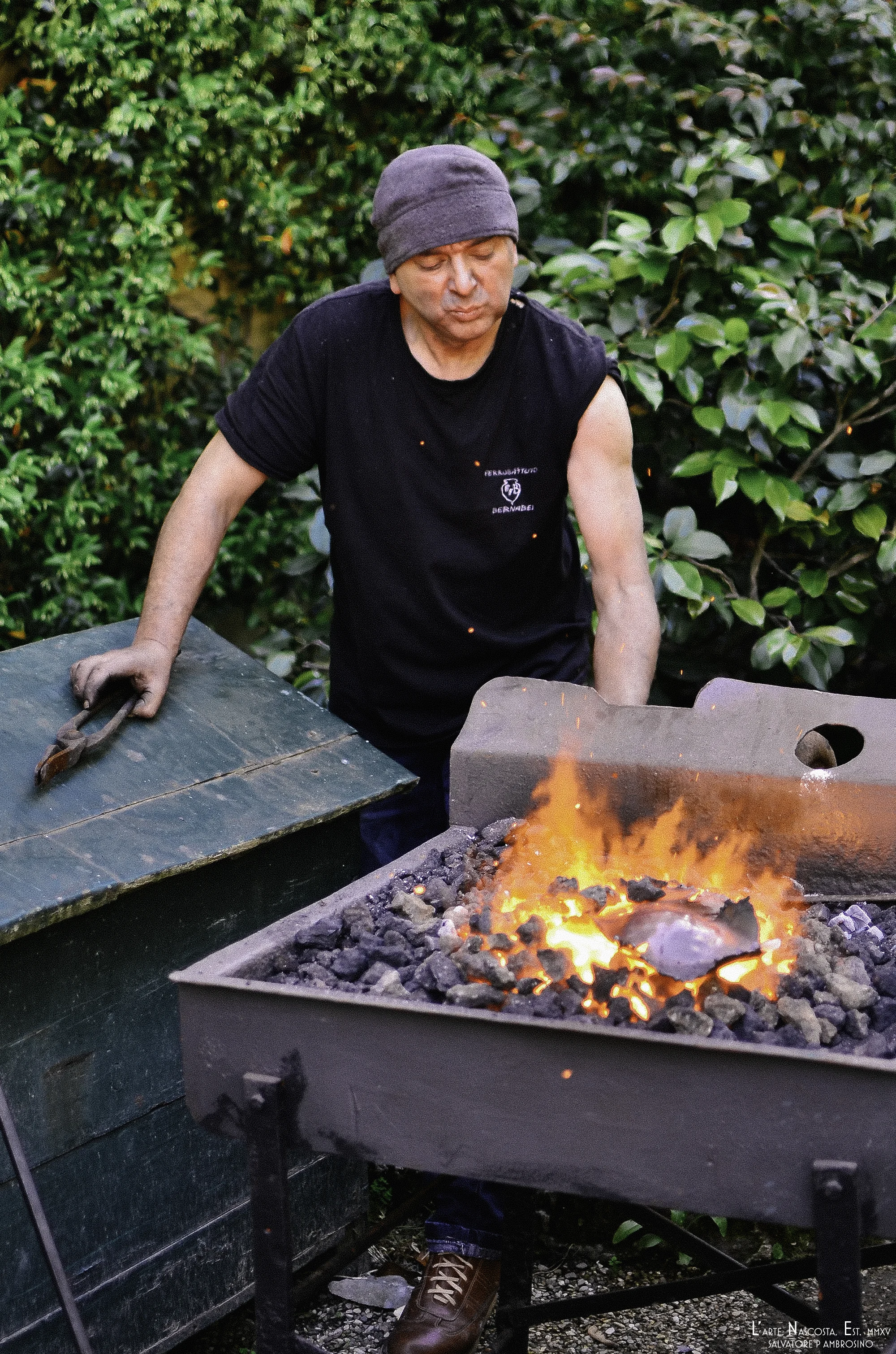 Ferrobattuto Bernabei - Blacksmith, Siena