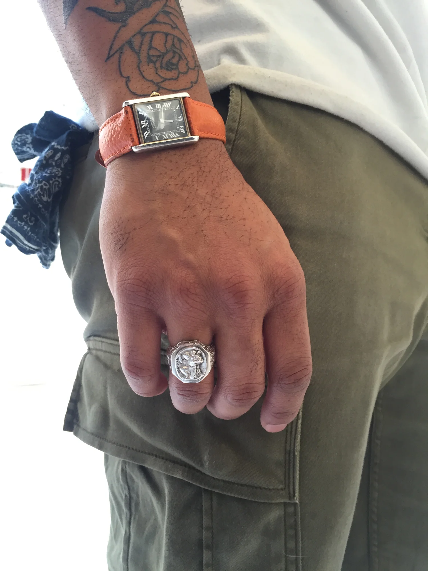 Neil Watson in is Lorenzo Ring by Paolo Penko